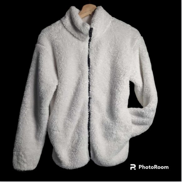 Pink by Victoria's Secret Fleece Teddy Jacket Size XS - Picture 1 of 9